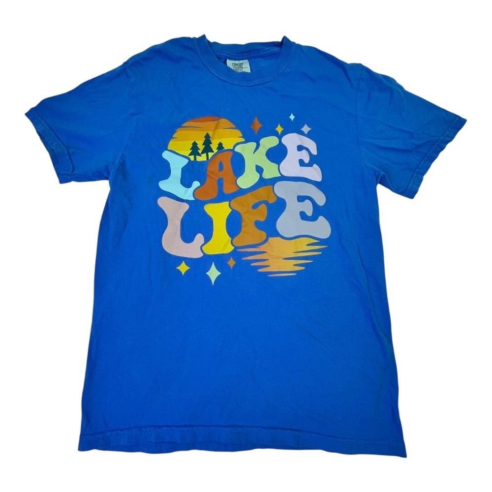 Comfort Colors Vibrant Blue T-Shirt